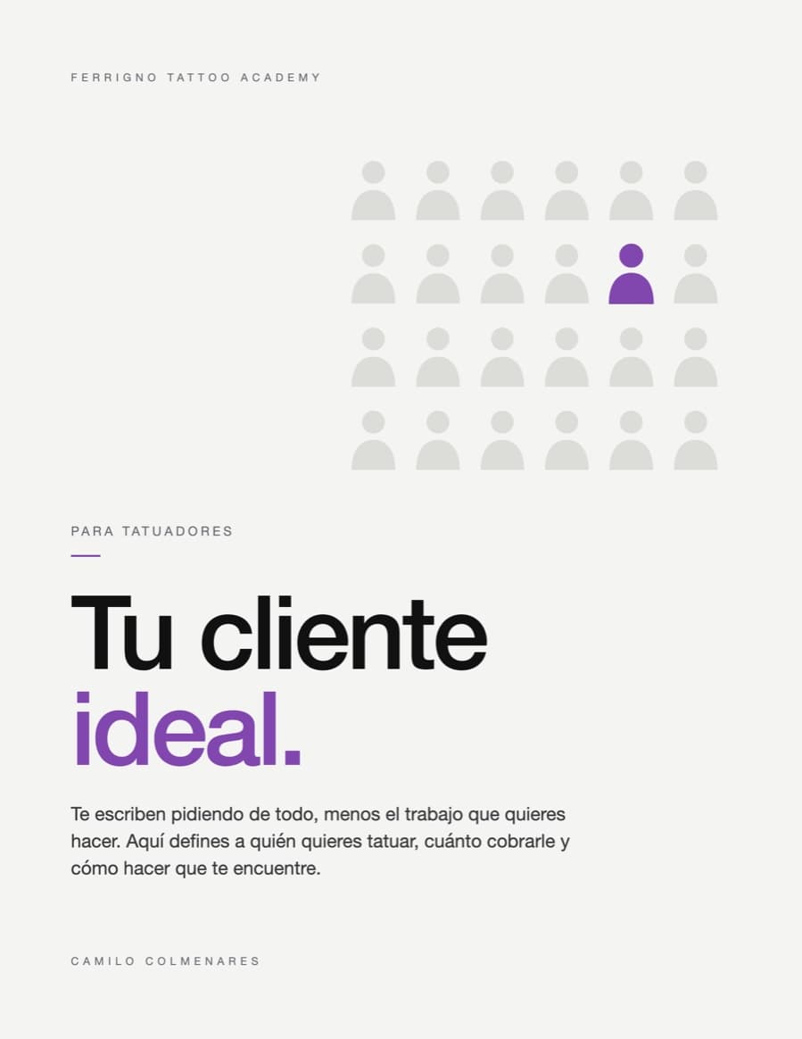 Portada del ebook «Tu cliente ideal»
